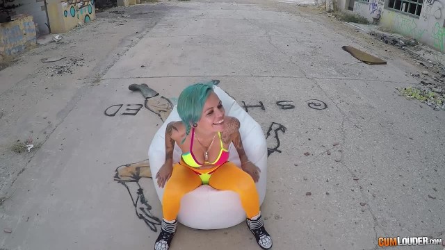 Бурный секс на улице - #1